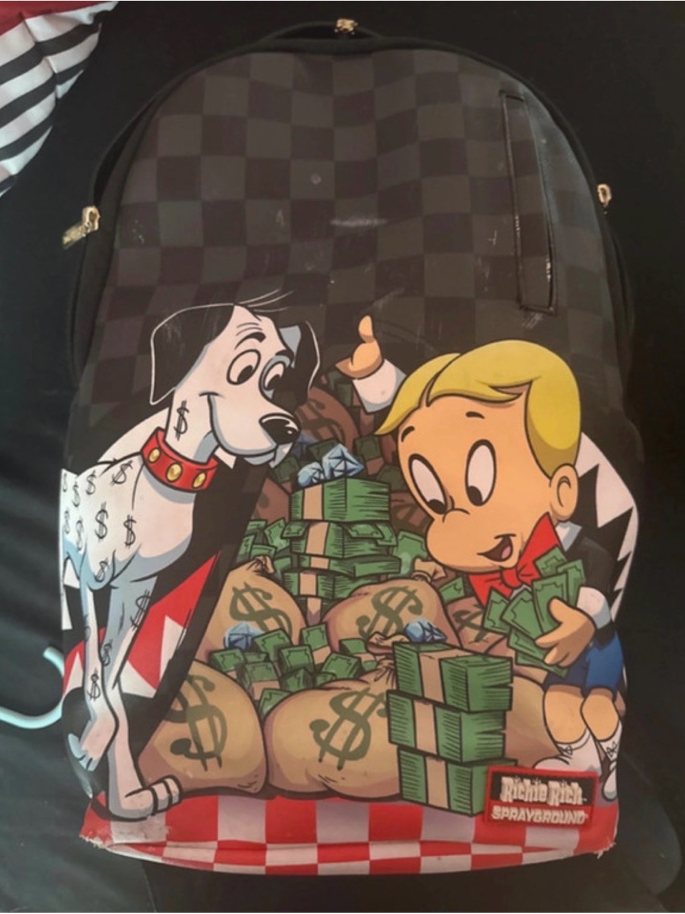 Sprayground Richie Rich backpack